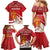 Personalized Norway Constitution Day Family Matching Mermaid Dress and Hawaiian Shirt Norwegian Lion Pyramidal Saxifrage