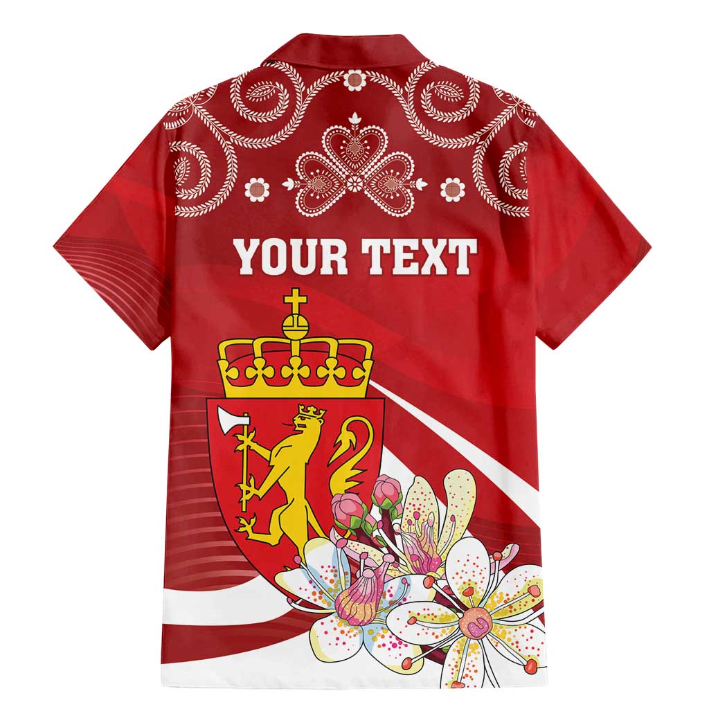 Personalized Norway Constitution Day Family Matching Mermaid Dress and Hawaiian Shirt Norwegian Lion Pyramidal Saxifrage