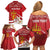 Personalized Norway Constitution Day Family Matching Off Shoulder Short Dress and Hawaiian Shirt Norwegian Lion Pyramidal Saxifrage