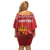 Personalized Norway Constitution Day Family Matching Off Shoulder Short Dress and Hawaiian Shirt Norwegian Lion Pyramidal Saxifrage