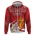 Personalized Norway Constitution Day Hoodie Norwegian Lion Pyramidal Saxifrage