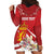 Personalized Norway Constitution Day Hoodie Dress Norwegian Lion Pyramidal Saxifrage