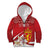 Personalized Norway Constitution Day Kid Hoodie Norwegian Lion Pyramidal Saxifrage