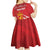 Personalized Norway Constitution Day Kid Short Sleeve Dress Norwegian Lion Pyramidal Saxifrage