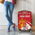 Personalized Norway Constitution Day Luggage Cover Norwegian Lion Pyramidal Saxifrage