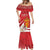 Personalized Norway Constitution Day Mermaid Dress Norwegian Lion Pyramidal Saxifrage