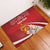 Personalized Norway Constitution Day Rubber Doormat Norwegian Lion Pyramidal Saxifrage