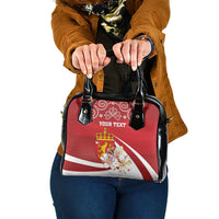 Personalized Norway Constitution Day Shoulder Handbag Norwegian Lion Pyramidal Saxifrage