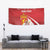 Personalized Norway Constitution Day Tapestry Norwegian Lion Pyramidal Saxifrage