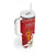 Personalized Norway Constitution Day Tumbler With Handle Norwegian Lion Pyramidal Saxifrage