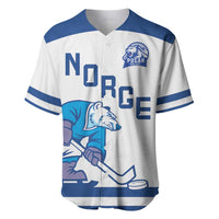 Custom Norway Hockey Baseball Jersey Norge Polar Bears