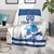 Custom Norway Hockey Blanket Norge Polar Bears