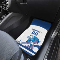 Custom Norway Hockey Car Mats Norge Polar Bears