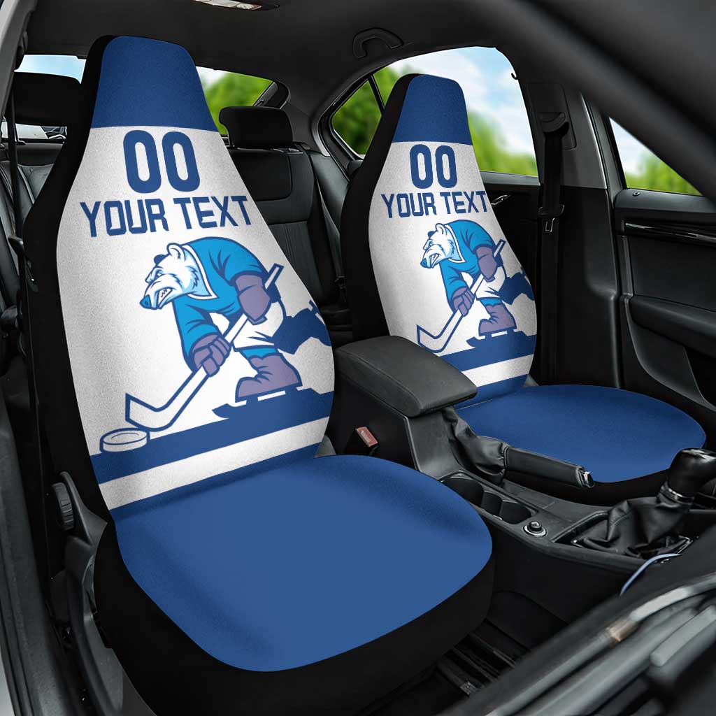Custom Norway Hockey Car Seat Cover Norge Polar Bears