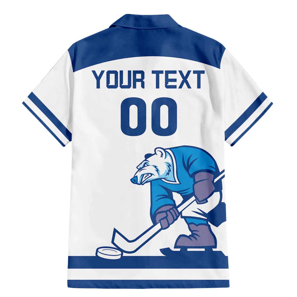 Custom Norway Hockey Family Matching Mermaid Dress and Hawaiian Shirt Norge Polar Bears