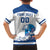 Custom Norway Hockey Family Matching Off The Shoulder Long Sleeve Dress and Hawaiian Shirt Norge Polar Bears