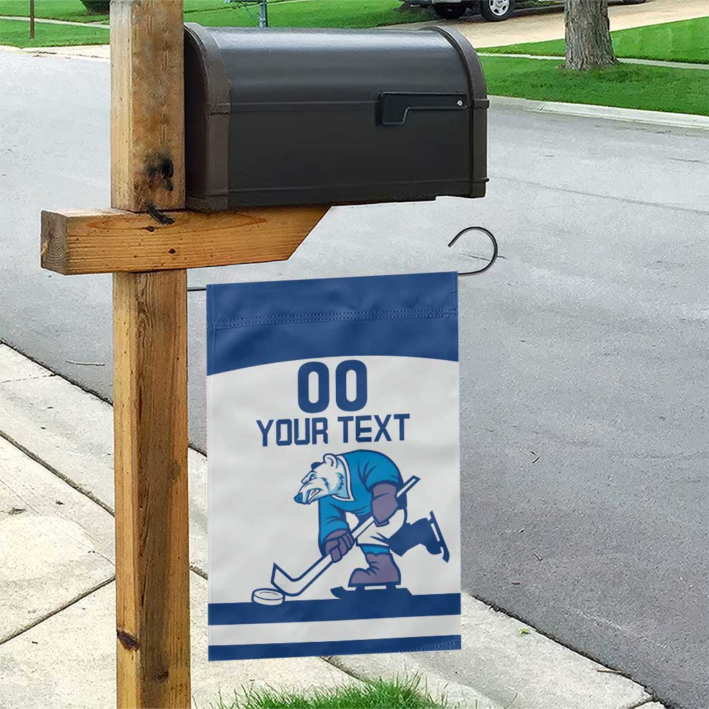 Custom Norway Hockey Garden Flag Norge Polar Bears