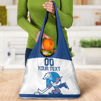 Custom Norway Hockey Grocery Bag Norge Polar Bears