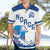 Custom Norway Hockey Hawaiian Shirt Norge Polar Bears