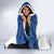 Custom Norway Hockey Hooded Blanket Norge Polar Bears