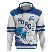 Custom Norway Hockey Hoodie Norge Polar Bears