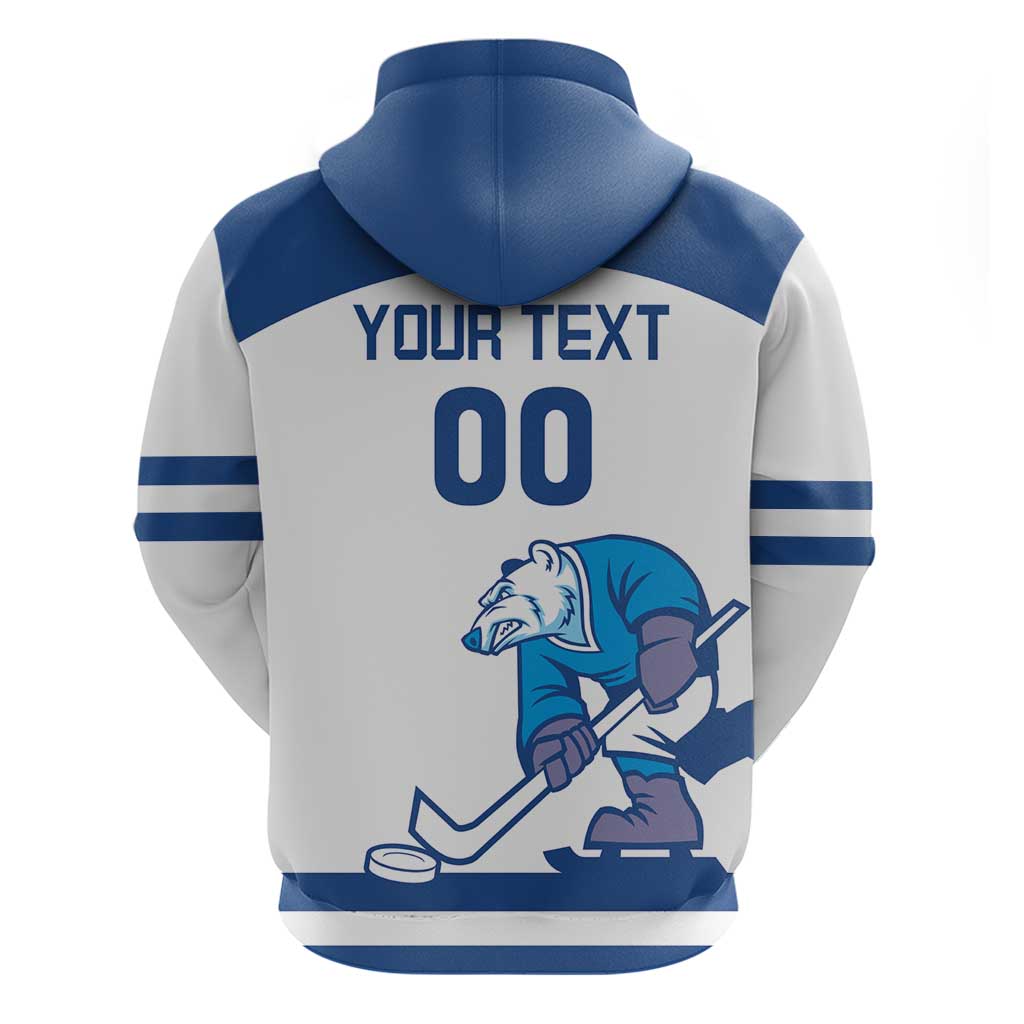 Custom Norway Hockey Hoodie Norge Polar Bears