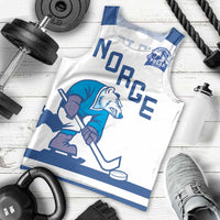 Custom Norway Hockey Men Tank Top Norge Polar Bears