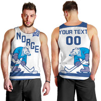 Custom Norway Hockey Men Tank Top Norge Polar Bears