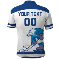 Custom Norway Hockey Polo Shirt Norge Polar Bears