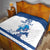 Custom Norway Hockey Quilt Norge Polar Bears