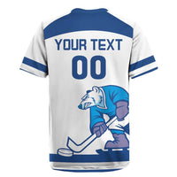 Custom Norway Hockey Rugby Jersey Norge Polar Bears