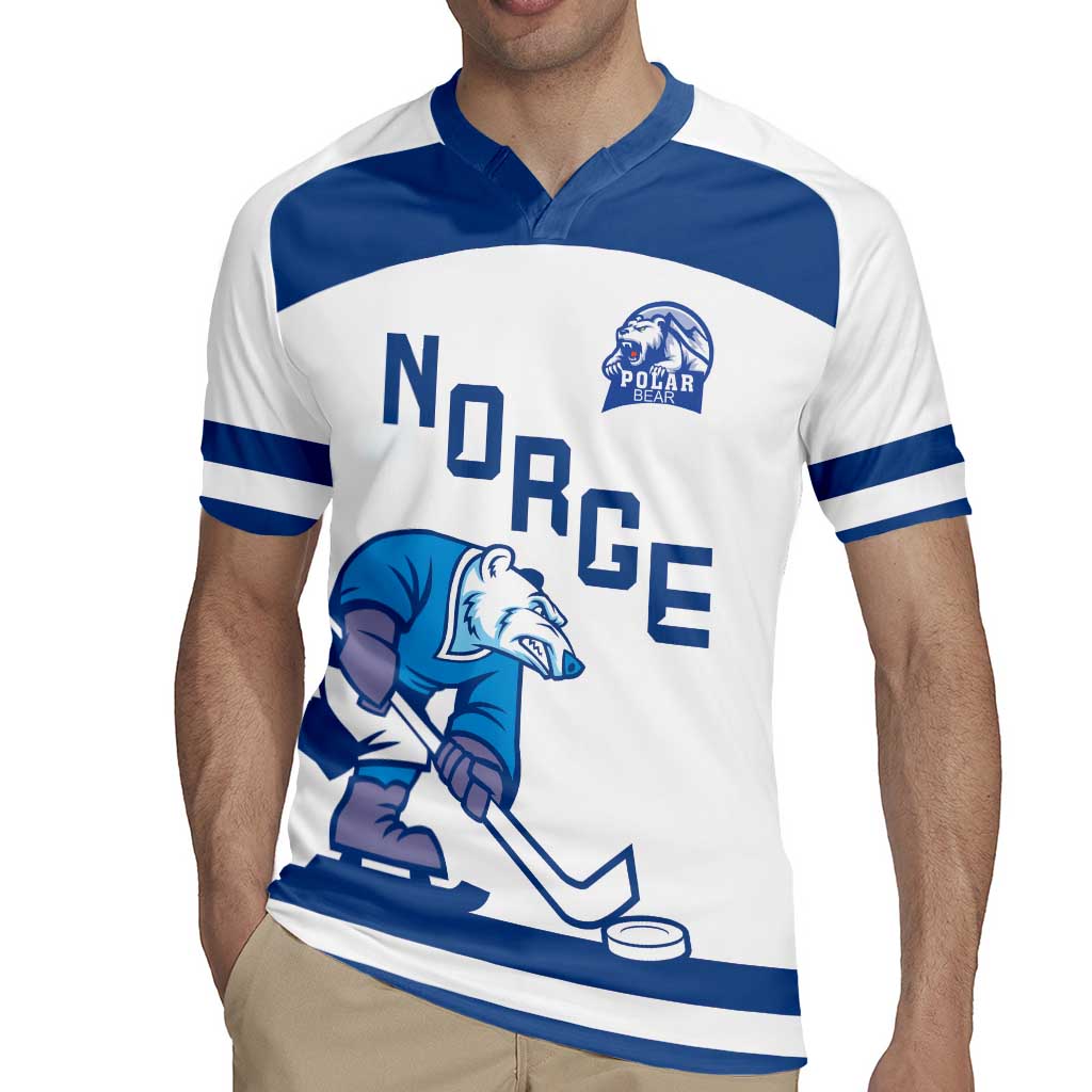 Custom Norway Hockey Rugby Jersey Norge Polar Bears