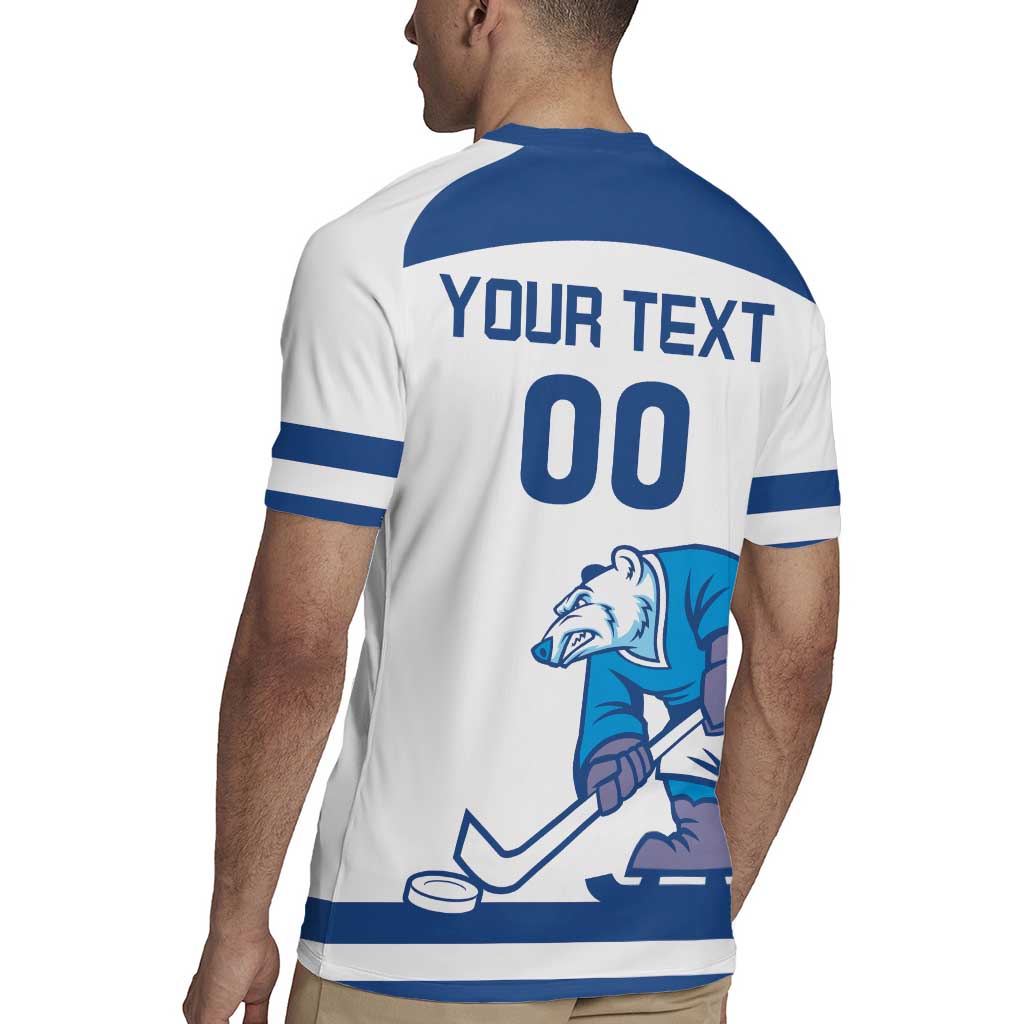 Custom Norway Hockey Rugby Jersey Norge Polar Bears