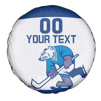 Custom Norway Hockey Spare Tire Cover Norge Polar Bears