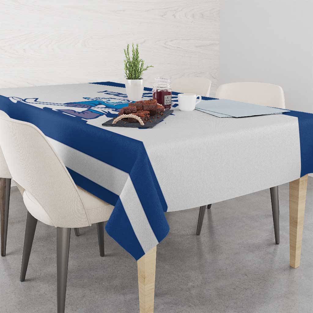 Custom Norway Hockey Tablecloth Norge Polar Bears