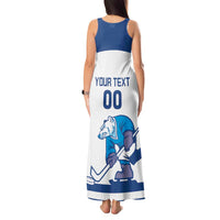 Custom Norway Hockey Tank Maxi Dress Norge Polar Bears