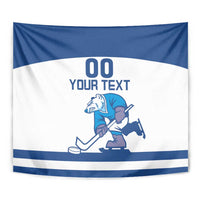 Custom Norway Hockey Tapestry Norge Polar Bears