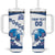 Custom Norway Hockey Tumbler With Handle Norge Polar Bears
