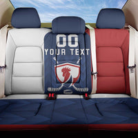 Custom France Hockey Back Car Seat Cover Les Bleus Go Champions