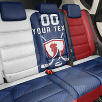 Custom France Hockey Back Car Seat Cover Les Bleus Go Champions