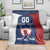 Custom France Hockey Blanket Les Bleus Go Champions