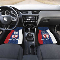 Custom France Hockey Car Mats Les Bleus Go Champions