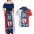 Custom France Hockey Couples Matching Off Shoulder Maxi Dress and Hawaiian Shirt Les Bleus Go Champions
