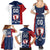 Custom France Hockey Family Matching Summer Maxi Dress and Hawaiian Shirt Les Bleus Go Champions