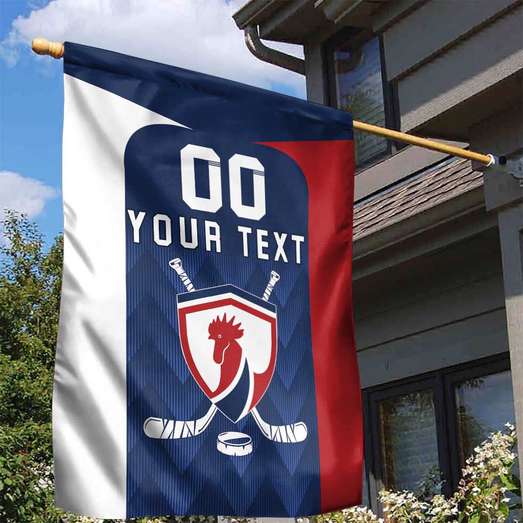 Custom France Hockey Garden Flag Les Bleus Go Champions