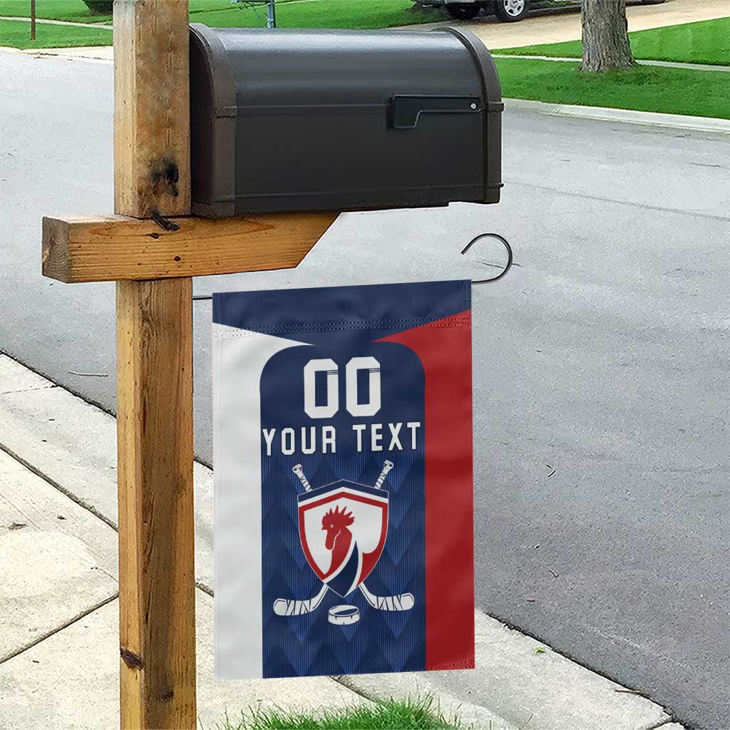 Custom France Hockey Garden Flag Les Bleus Go Champions