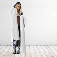 Custom France Hockey Hooded Blanket Les Bleus Go Champions