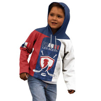 Custom France Hockey Kid Hoodie Les Bleus Go Champions
