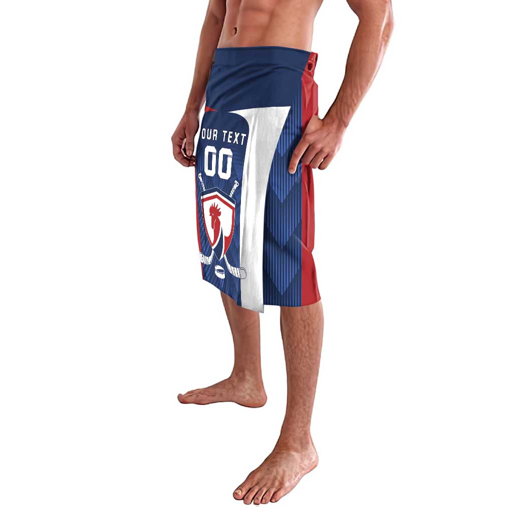 Custom France Hockey Lavalava Les Bleus Go Champions