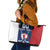 Custom France Hockey Leather Tote Bag Les Bleus Go Champions